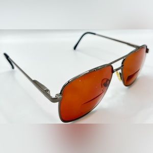 Gallery Joseph Gunmetal Pilot Sunglasses Frames Only